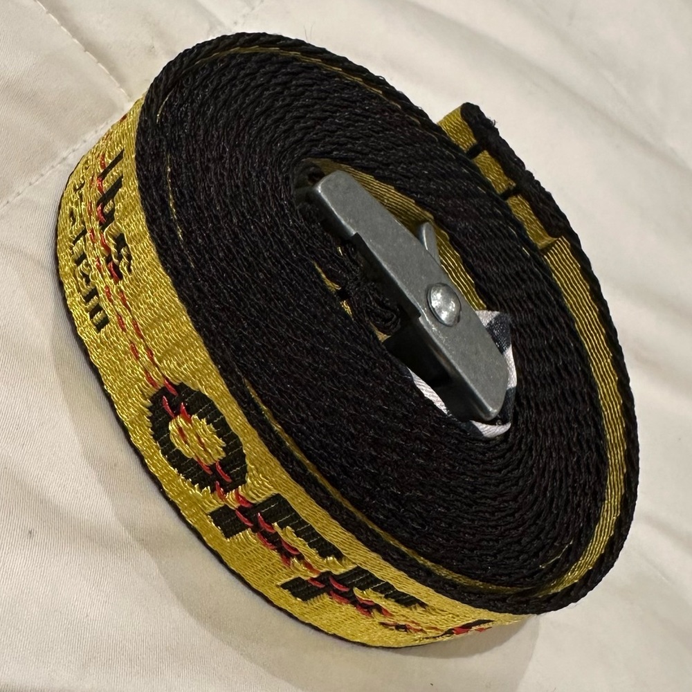 Off-white Industrial Belt